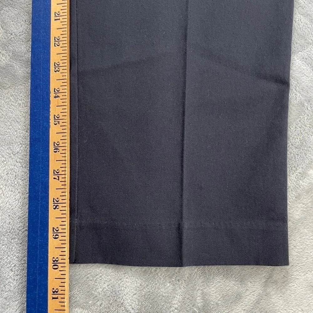 IZOD PerformX Mens Pleated Dress Pants Navy Blue 32x30 Stretch Cotton Trousers